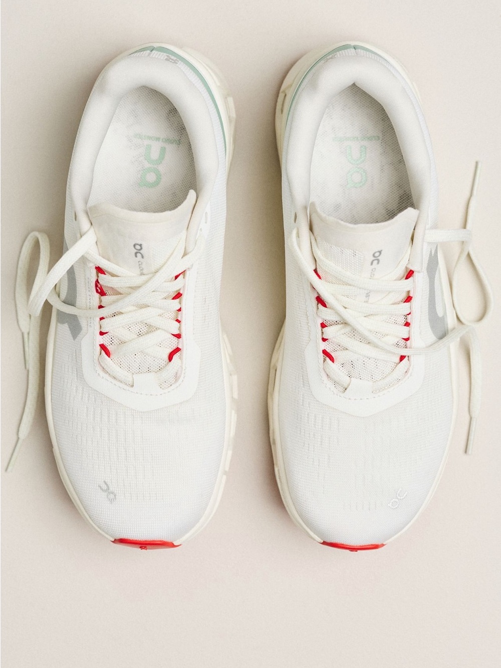 On Running Cloudmonster 1 White Mint Running Sneakers - Picture 2 of 7